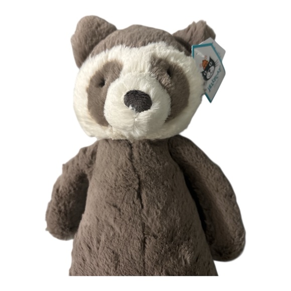 Jellycat Bashful Raccoon NWT - Picture 3 of 9